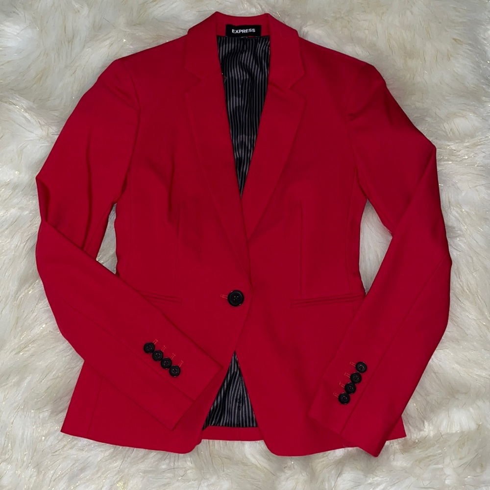 New Express Red blazer